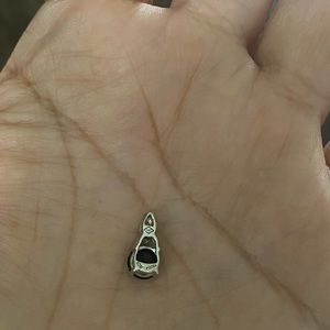 white gold pendant
